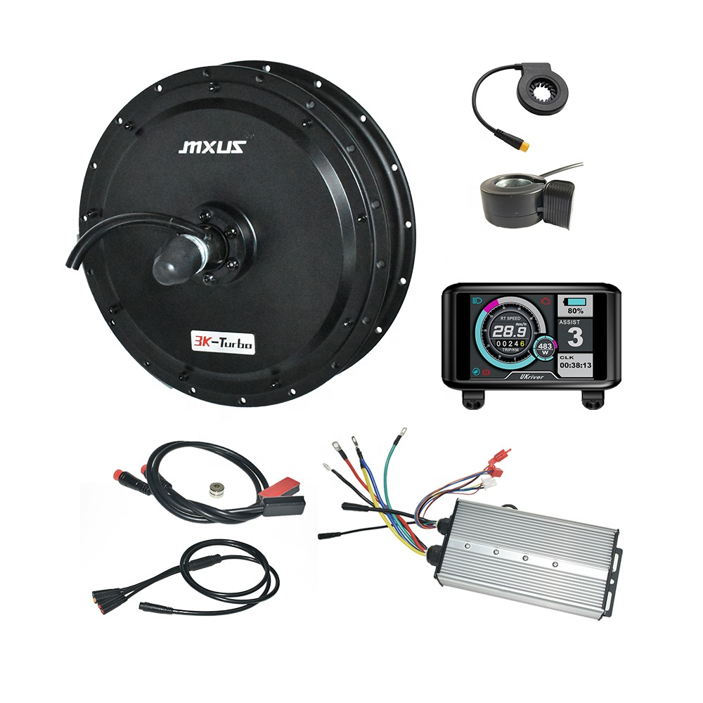 Ebike Conversion Kit 72V 3000W - MXUS Electric Bike 135mm Motorcycle 72V