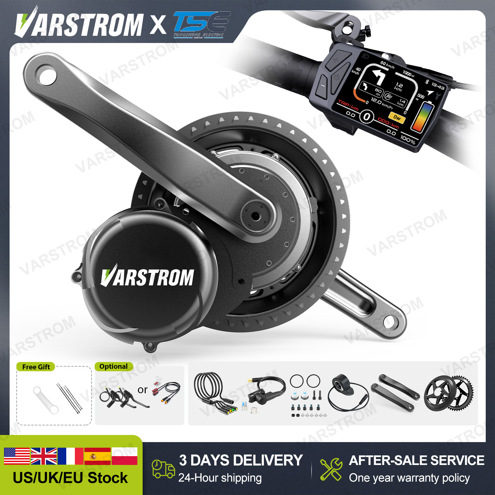 [3Day Delivery] Tongsheng Mid  - đánh giá và giá Tongsheng Tsdz2B Mid Drive Motor