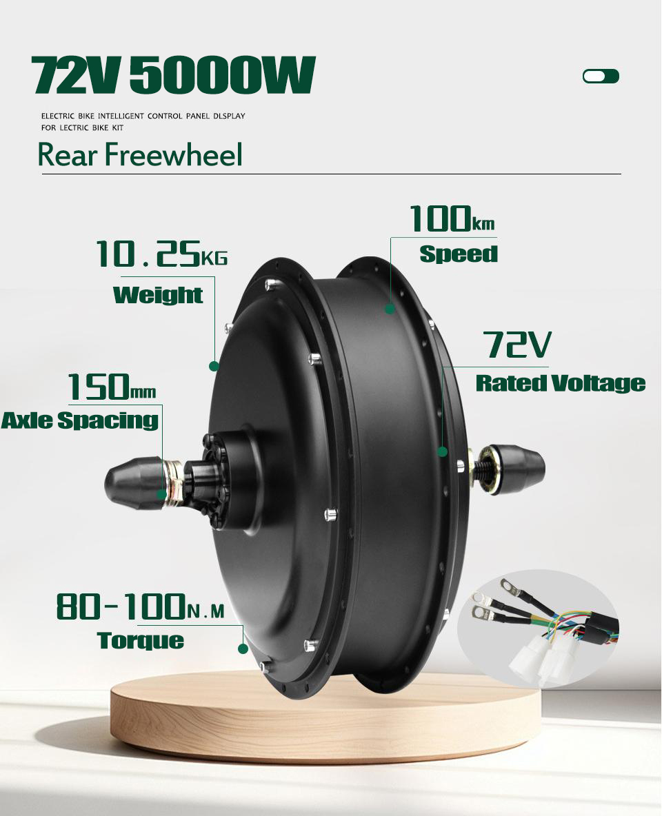New MTX39 72V 5000W EBike Conv - đánh giá và giá 72V 5000W Hub Motor Kit
