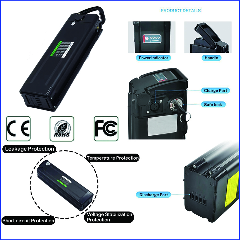 48v Electric Bicycle 52v Silve - đánh giá và giá Electric Bicycle Battery 72V 30Ah