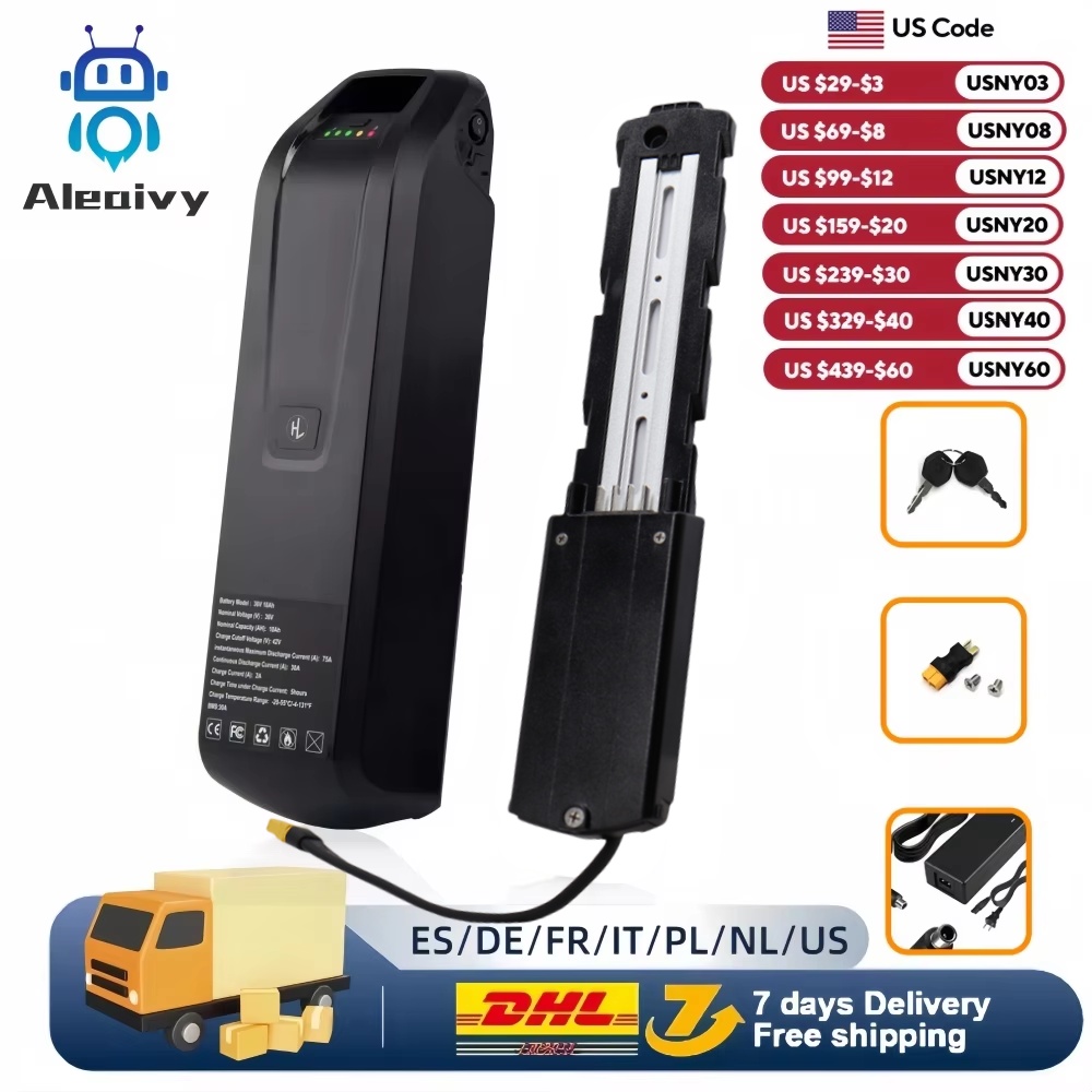 New Hailong EBike Battery 36V  - đánh giá và giá Ebike Battery 48V 20Ah Hailong