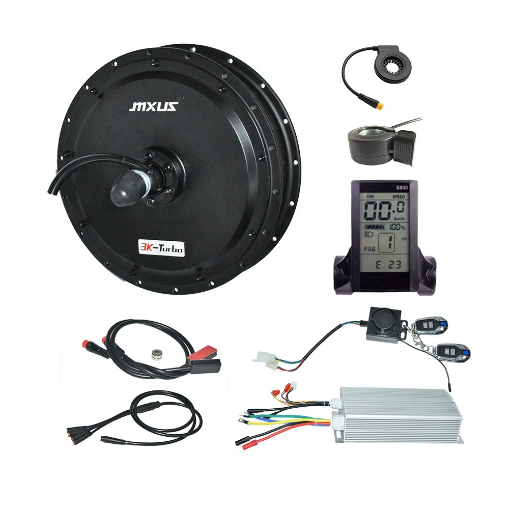 MXUS Electric Bike 135mm Motor - đánh giá và giá Ebike Conversion Kit 72V 3000W