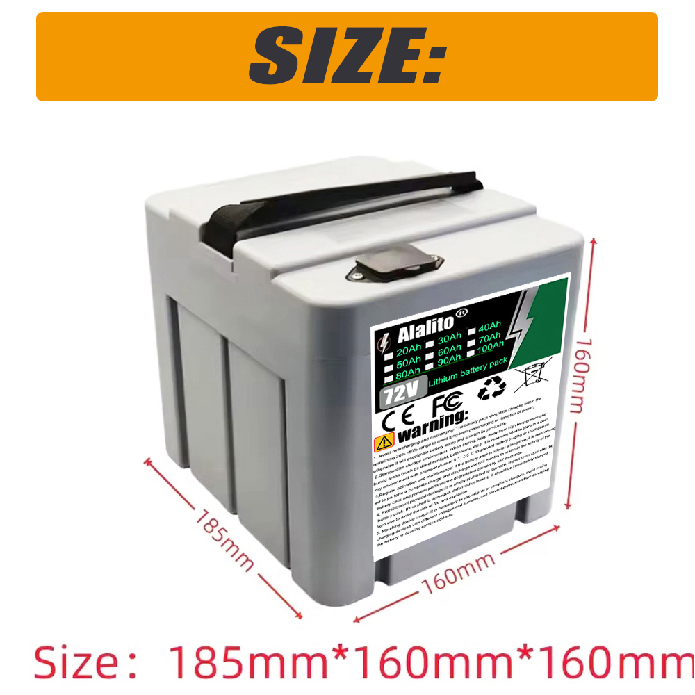 72V lithium battery,for 250-20 - đánh giá và giá Electric Bicycle Battery 72V 30Ah