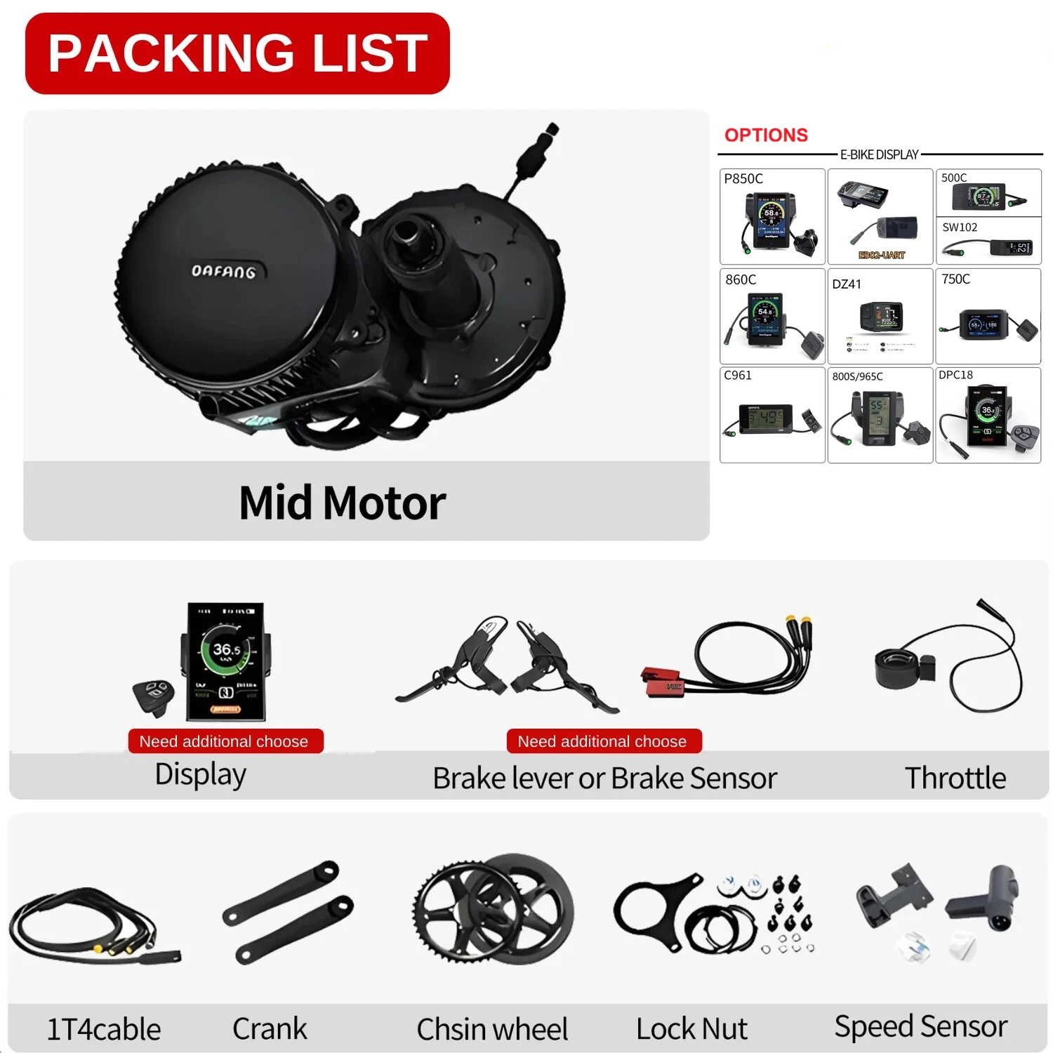 Bafang BBSHD 48V 52V 1000W UAR - đánh giá và giá Mid Drive Motor Kit 52V 1000W