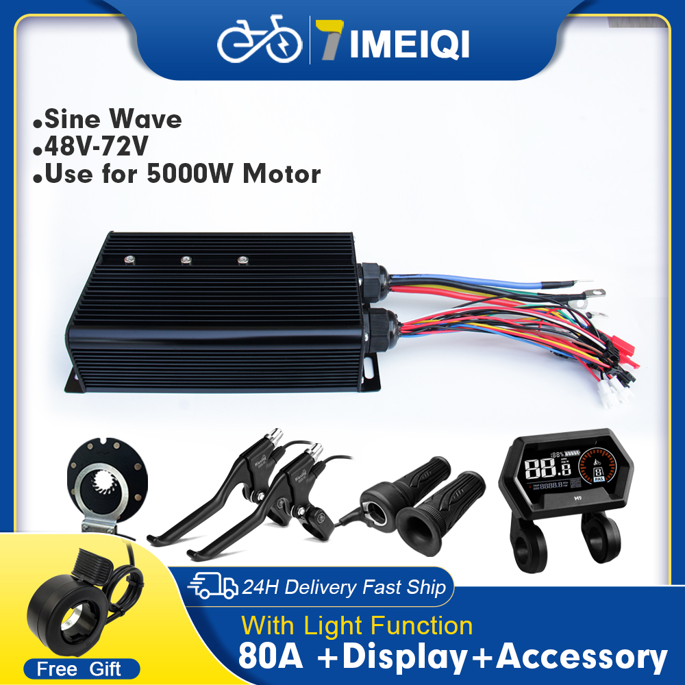 Ebike Sine Wave Controller 48V - đánh giá và giá Sine Wave Controller 48V 72V 80A