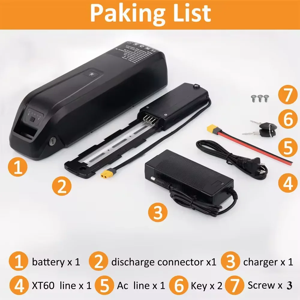 For Hailong EBike Battery 36V  - đánh giá và giá Ebike Battery 48V 20Ah Hailong