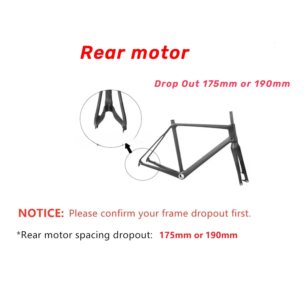 BAFANG G062 48V 1000W Rear Mot - đánh giá và giá 72V 5000W Hub Motor Kit