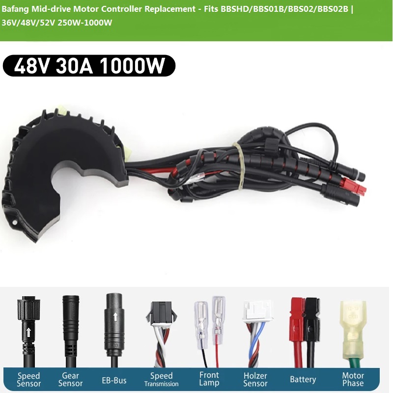 Bafang Mid-drive Motor Control - đánh giá và giá Mid Drive Motor Kit 52V 1000W