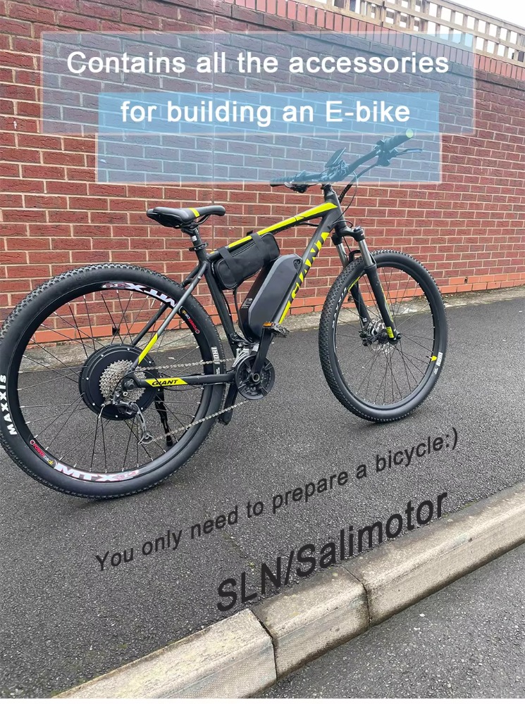 MTX 36V 48V 52V 60V 72V  2000W - đánh giá và giá Ebike Conversion Kit 72V 3000W