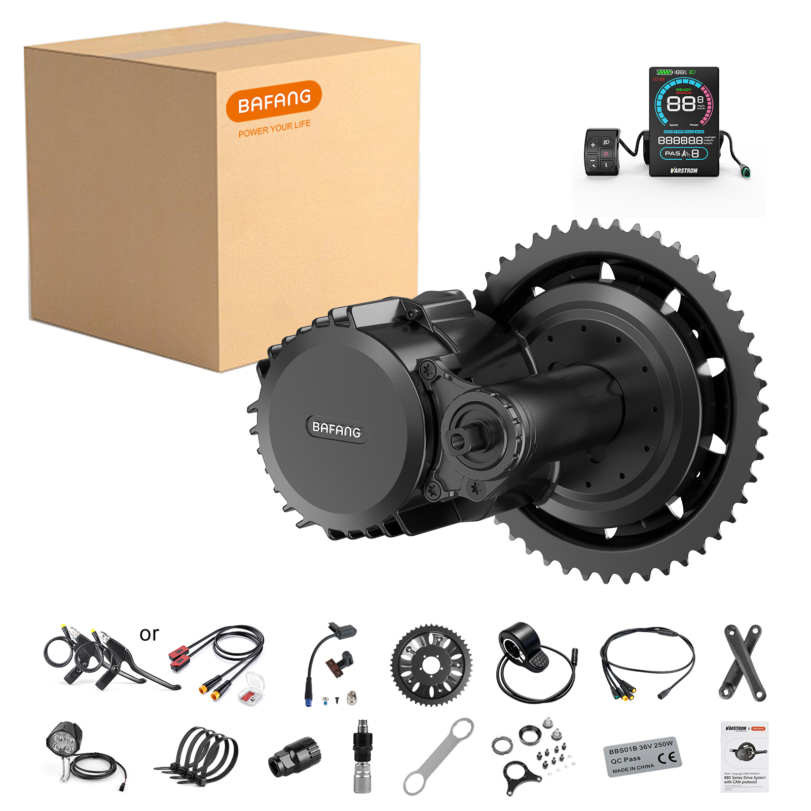 Bafang 48V 52V 1000W CAN Motor - đánh giá và giá Bafang Bbshd 1000W Conversion Kit