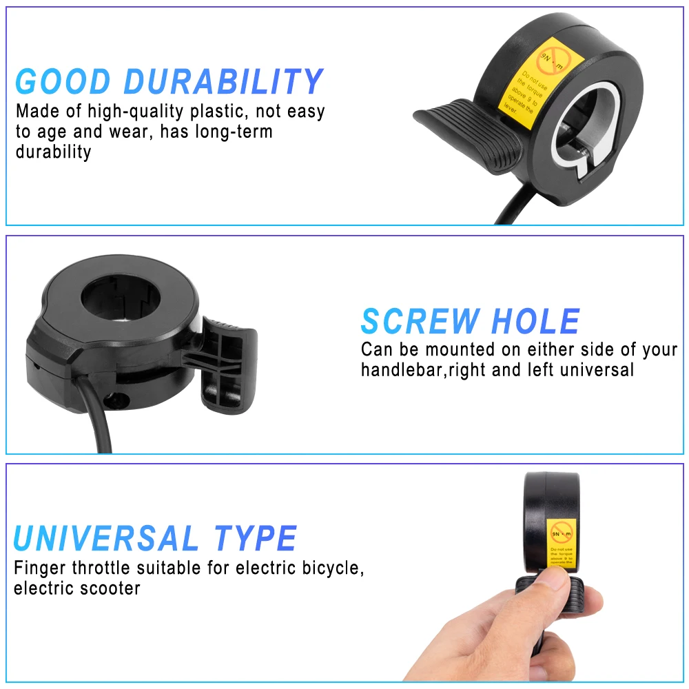 Ebike Thumb Throttle 130X for  - đánh giá và giá Bafang Bbshd 1000W Conversion Kit