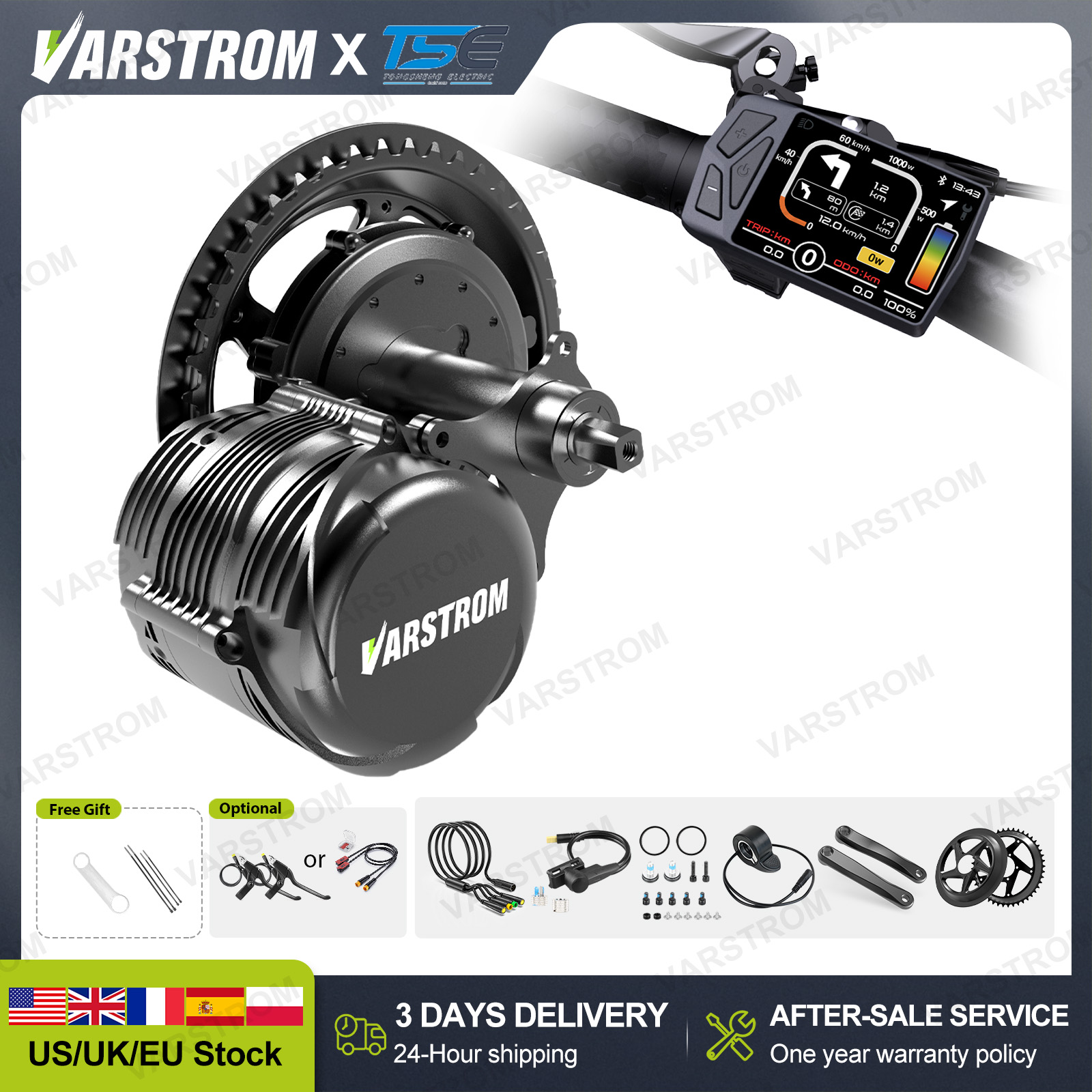 [US 3 Days Fast delivery] Tong - đánh giá và giá Tongsheng Tsdz2B Mid Drive Motor