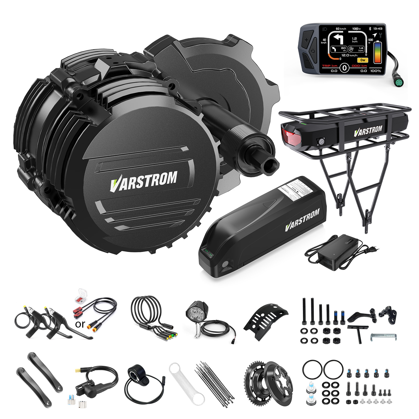 [US STOCK] Varstrom 48V500W 75 - đánh giá và giá Tongsheng Tsdz2B Mid Drive Motor