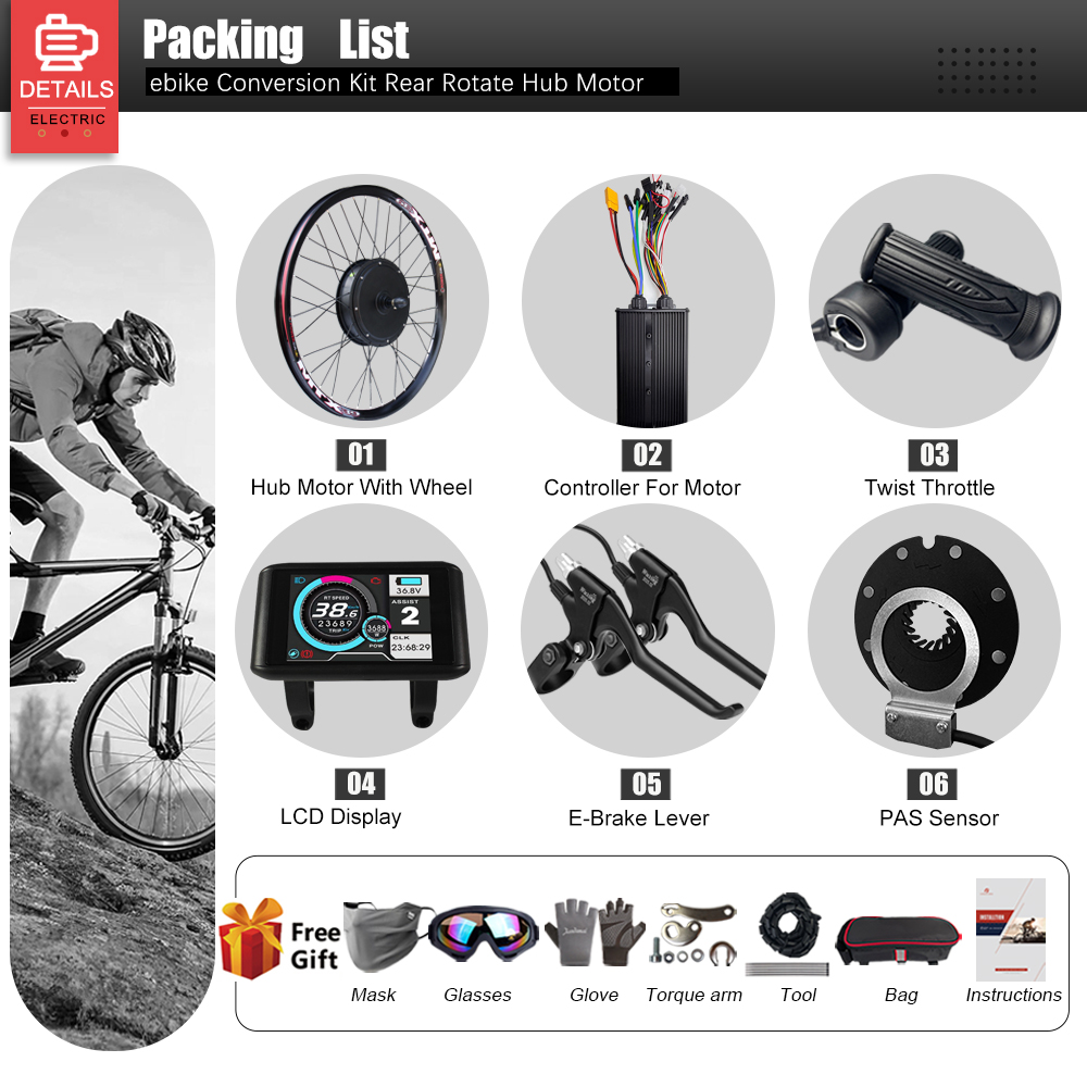 60V 3000W Electric Bike Conver - đánh giá và giá Ebike Conversion Kit 72V 3000W