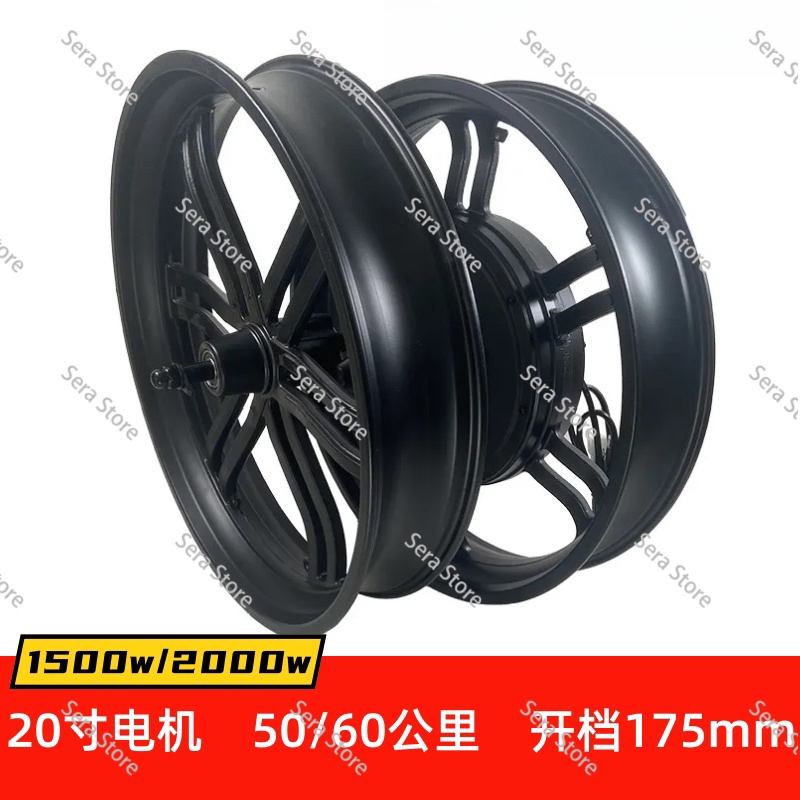 2000W 60km/h 20 Inch Fat Tire  - đánh giá và giá Fat Tire Ebike Conversion Kit 2000W