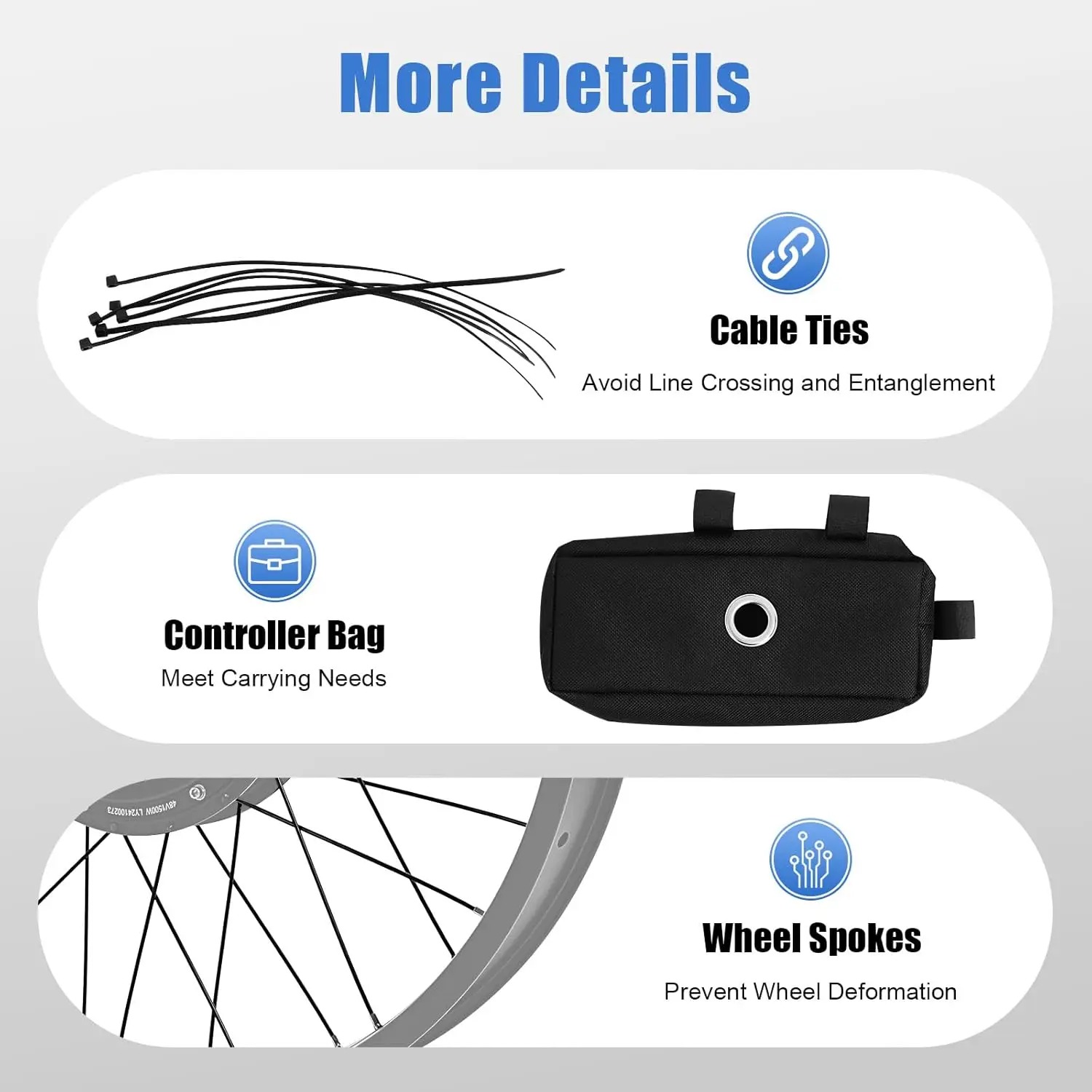 48V 1500W Electric Bike Conver - đánh giá và giá 72V 5000W Hub Motor Kit