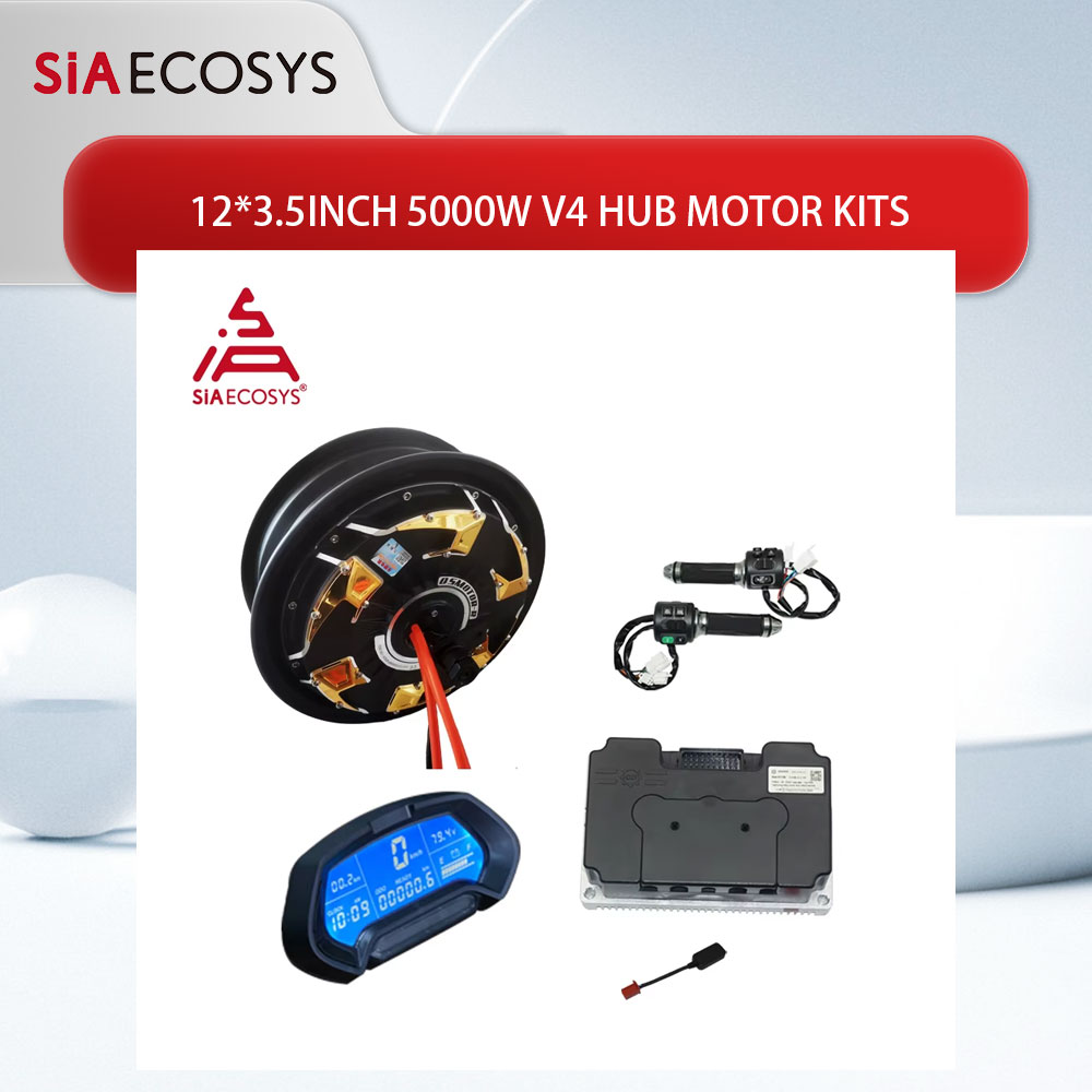 QS Motor 12*3.5inch 5000W V4 7 - đánh giá và giá 72V 5000W Hub Motor Kit