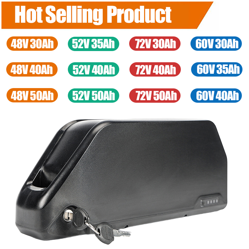36V 48V 52V 60V 72V 2000W cham - đánh giá và giá Electric Bicycle Battery 72V 30Ah
