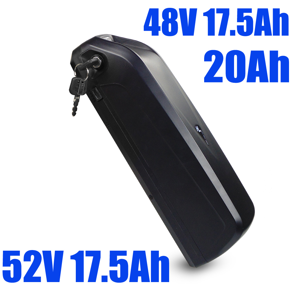 Hailong Ebike Battery 48V 52V  - đánh giá và giá Ebike Battery 48V 20Ah Hailong